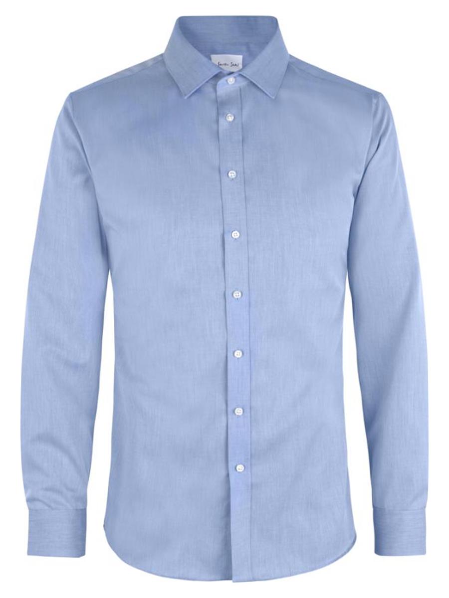 Seven Seas Skjorter ss30-lyseblå_S - Bygholm Menswear