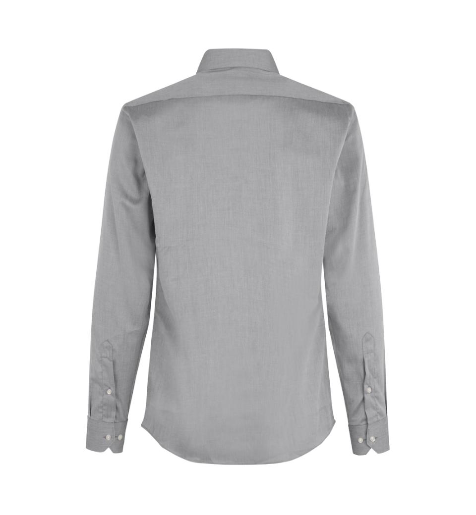Seven Seas Skjorter ss30-silvergrey_S - Bygholm Menswear