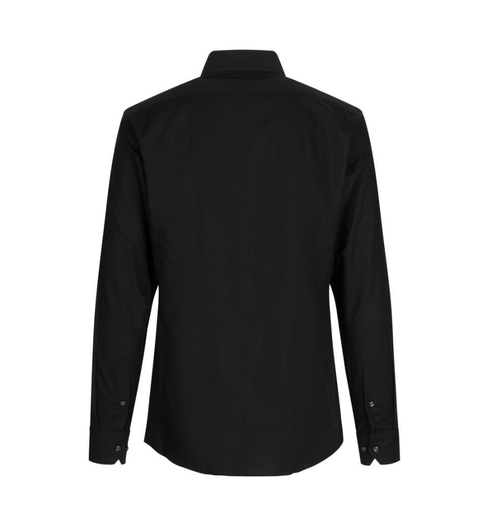 Seven Seas Skjorter ss30-sort_S - Bygholm Menswear