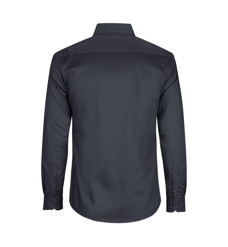 Seven Seas Skjorter ss311-koksgrå_S - Bygholm Menswear