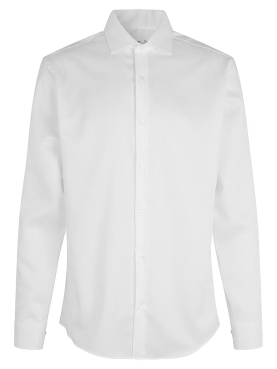 Seven Seas Skjorter ss8-hvid_S - Bygholm Menswear