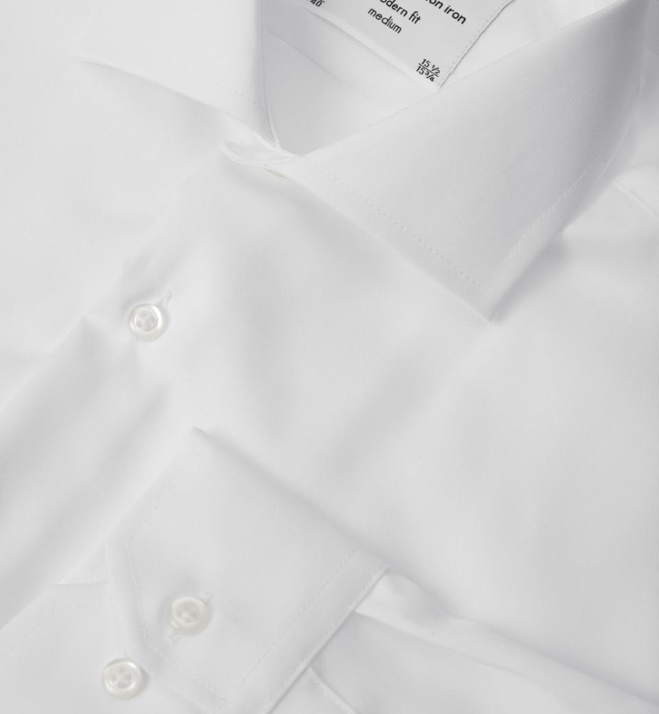 Seven Seas Skjorter ss8-hvid_S - Bygholm Menswear