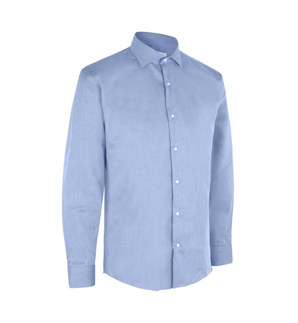 Seven Seas Skjorter ss8-lyseblå_S - Bygholm Menswear