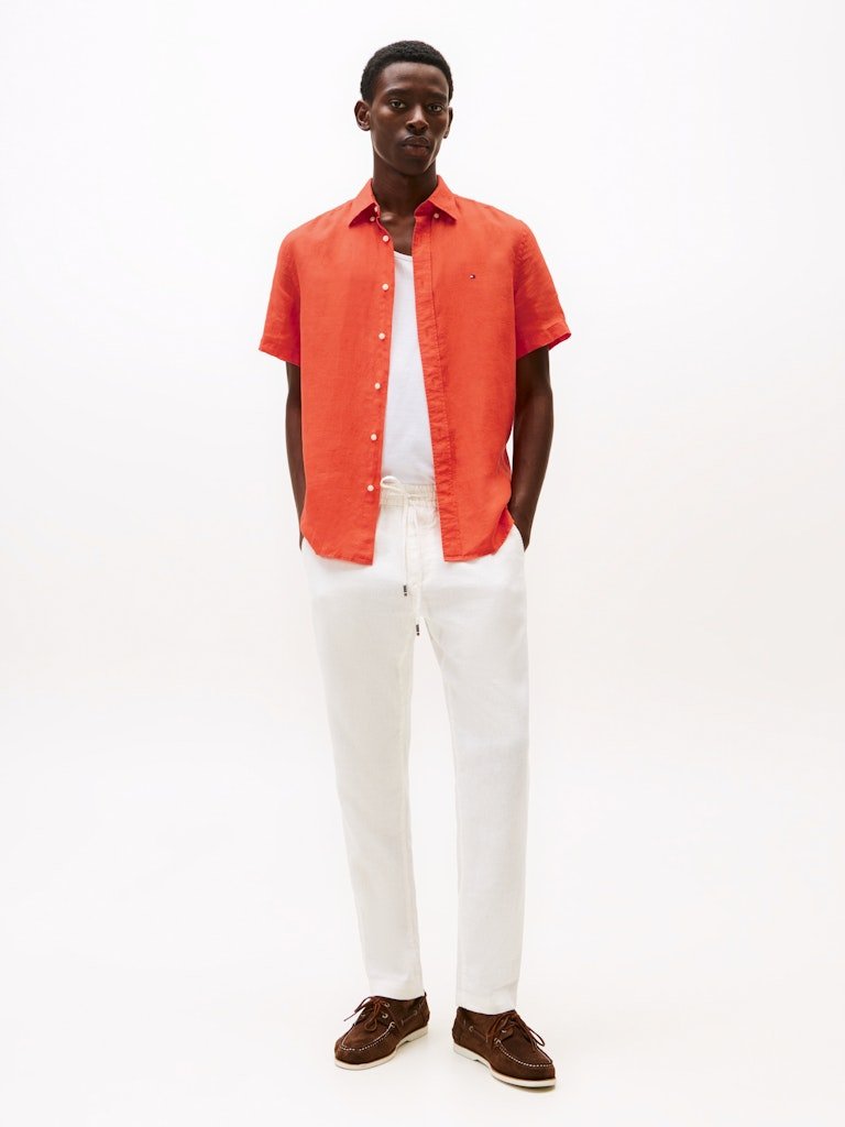 Tommy Hilfiger Kortærmede skjorter mw0mw35207-scx_M - Bygholm Menswear