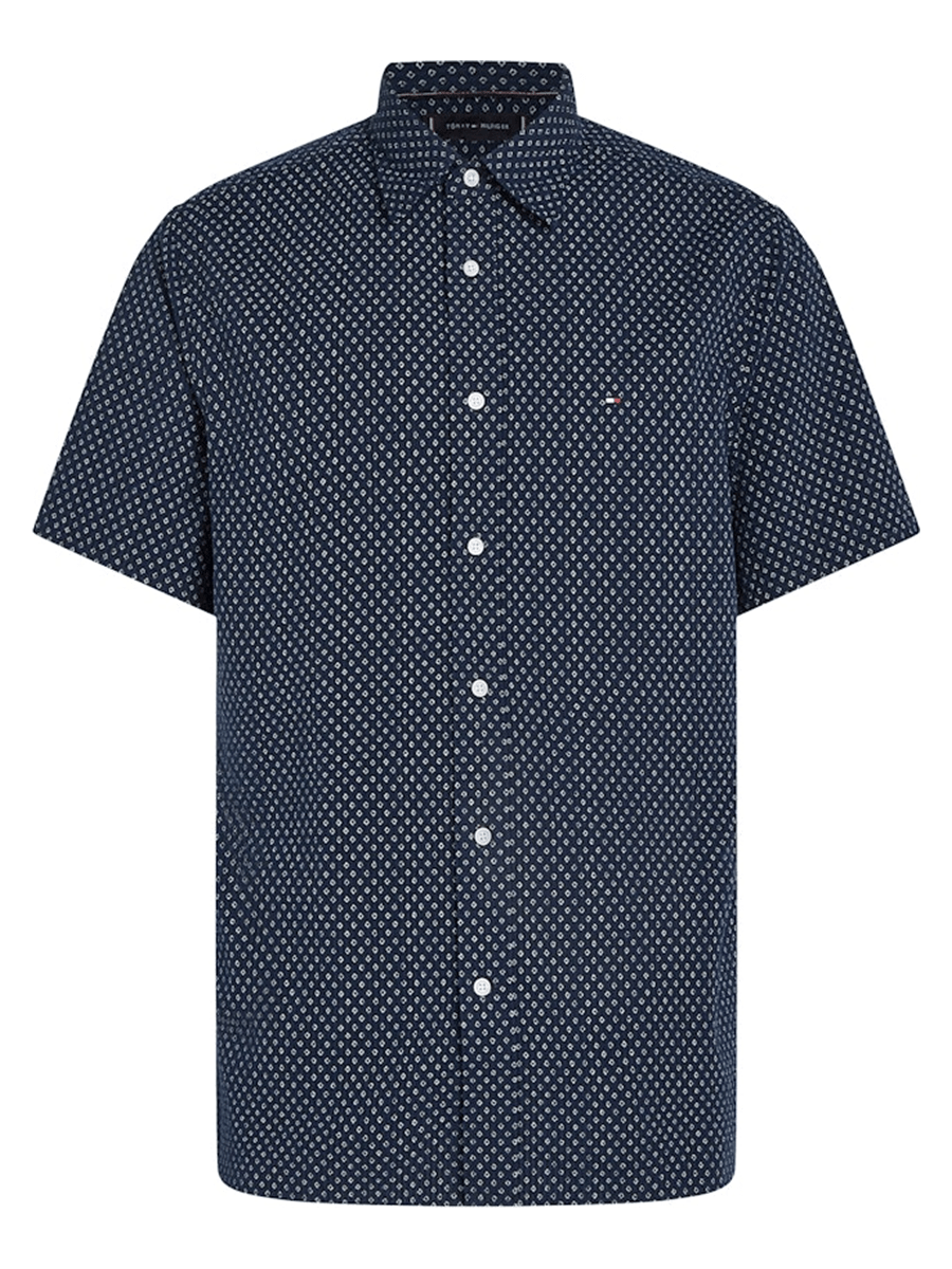 Tommy Hilfiger Kortærmede skjorter mw0mw38573-daf_M - Bygholm Menswear