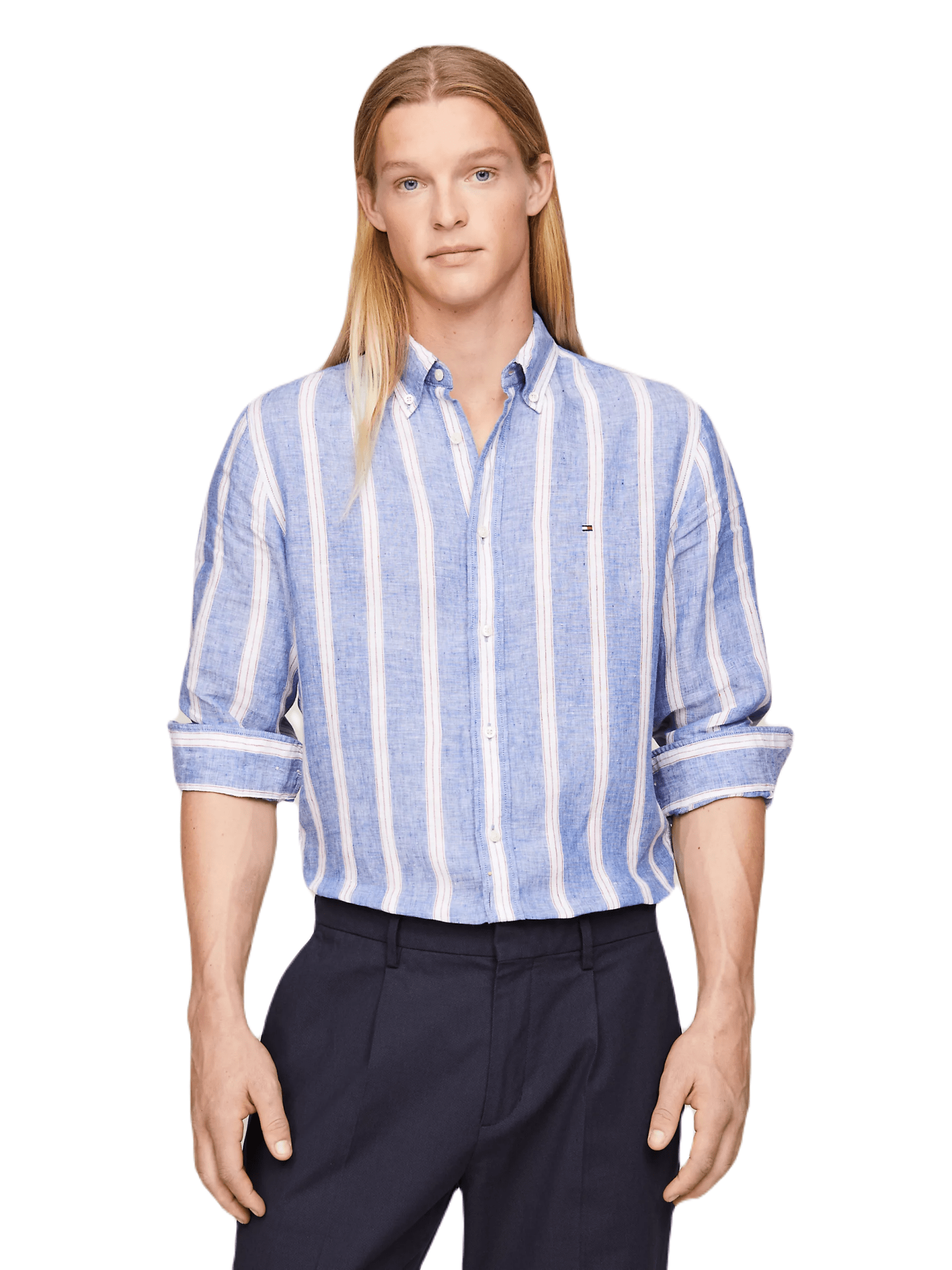 Tommy Hilfiger Skjorter mw0mw34612-0a5_M - Bygholm Menswear