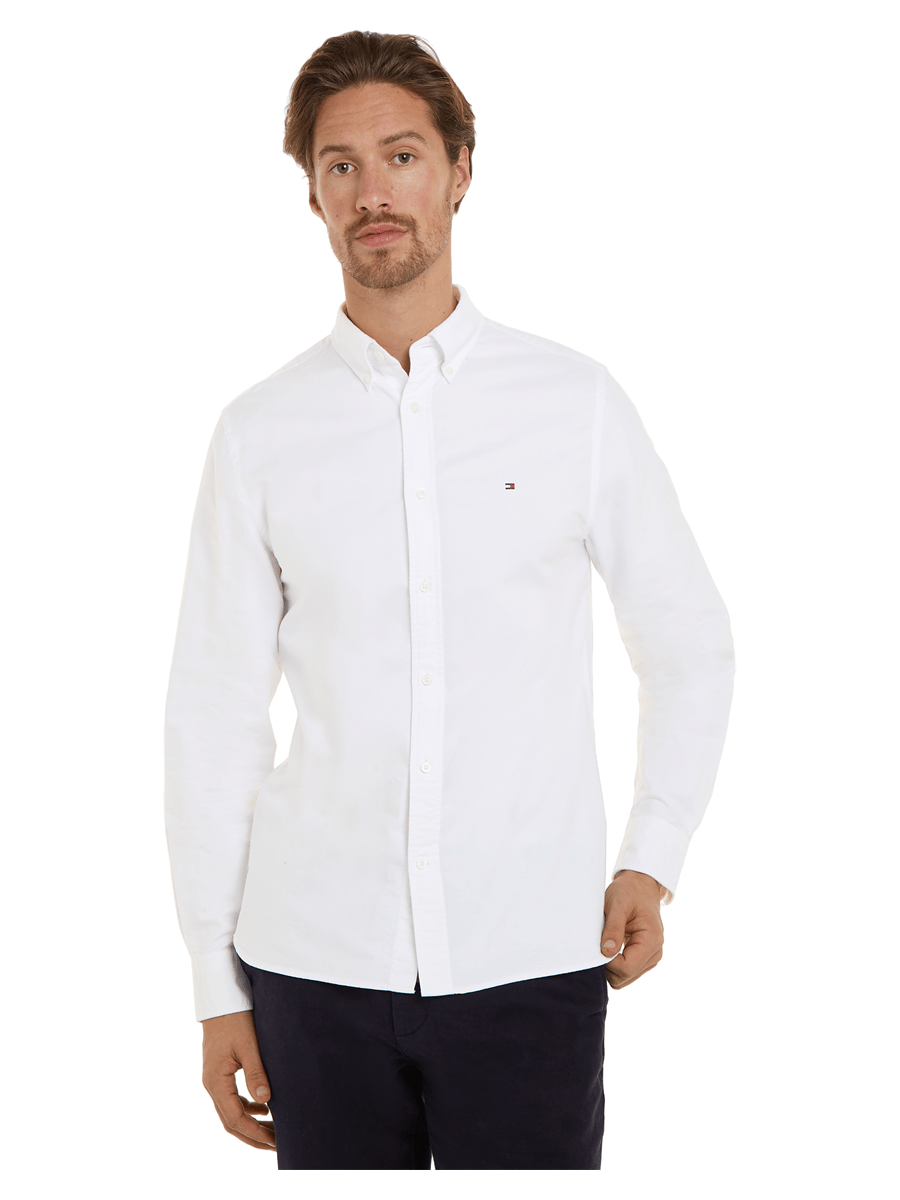 Tommy Hilfiger Skjorter mw0mw35774-ybr_M - Bygholm Menswear