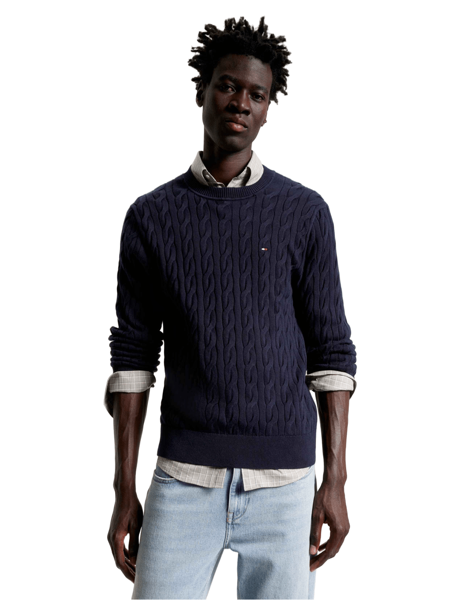 Tommy Hilfiger Strik & Sweat mw0mw33132-dw5_M - Bygholm Menswear