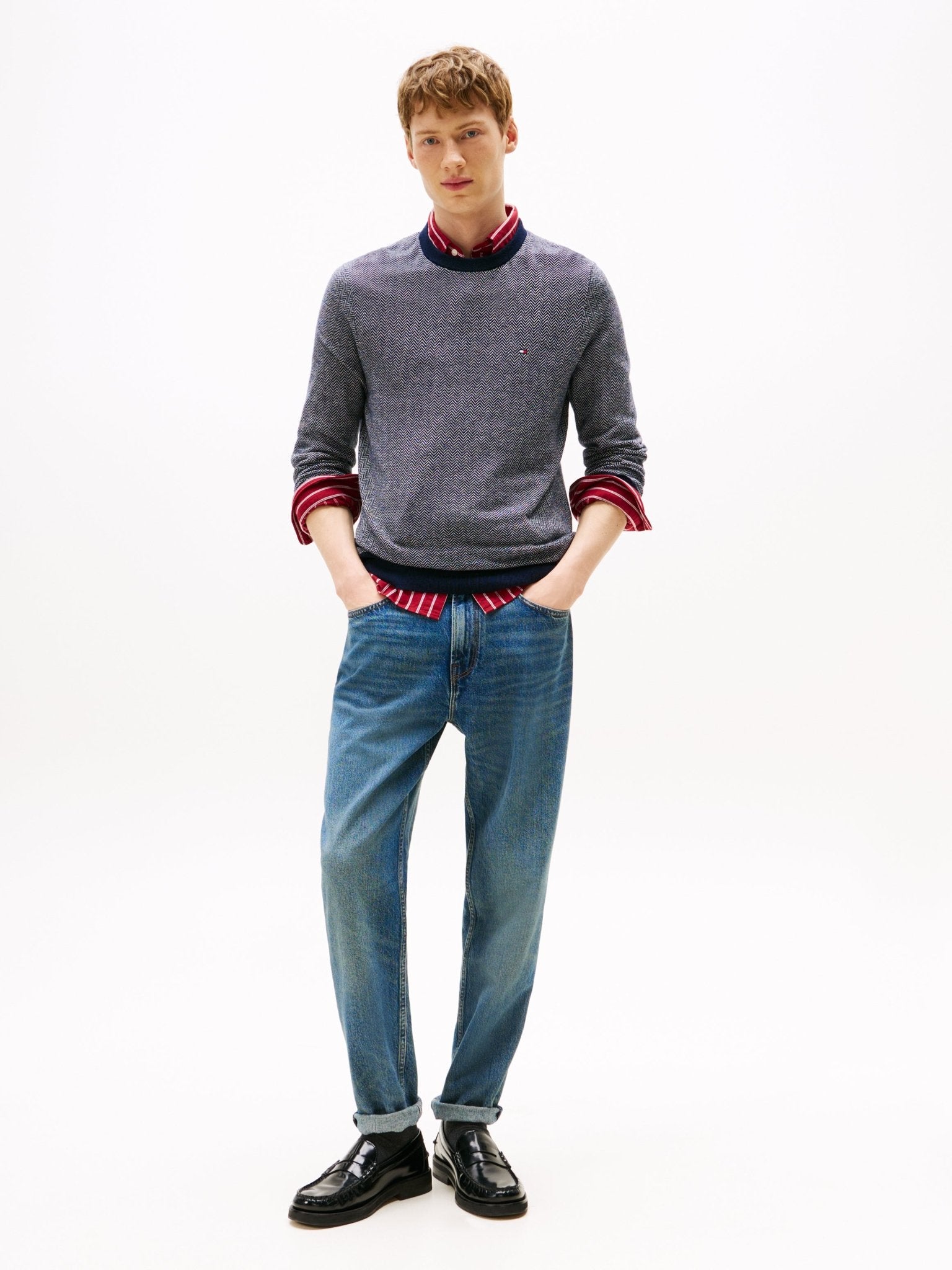 Tommy Hilfiger Strik & Sweat mw0mw41319-0a4_M - Bygholm Menswear