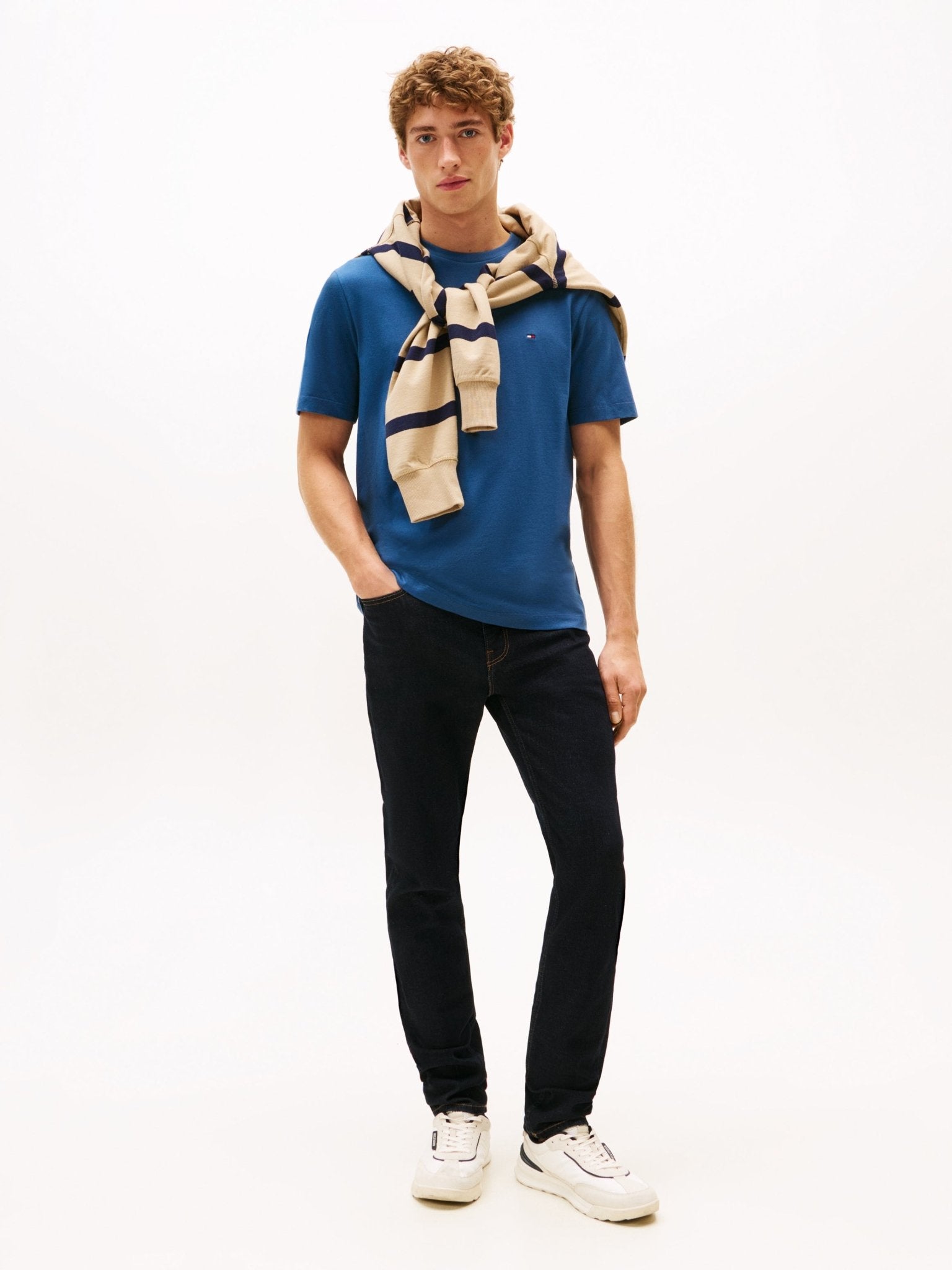 Tommy Hilfiger T-shirts / Polo mw0mw39995-dbz_M - Bygholm Menswear